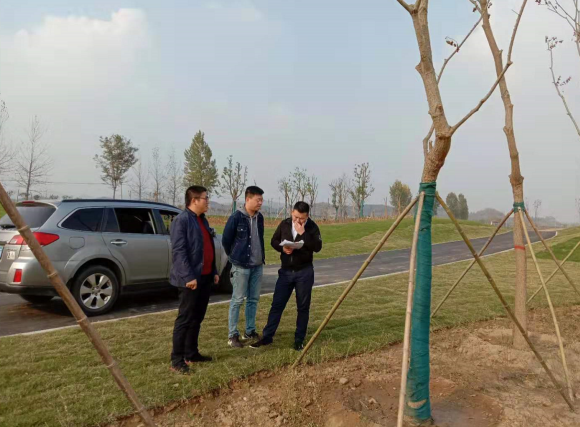 農(nóng)發(fā)行霍山縣支行視察貸款項目工程建設(shè)進(jìn)度